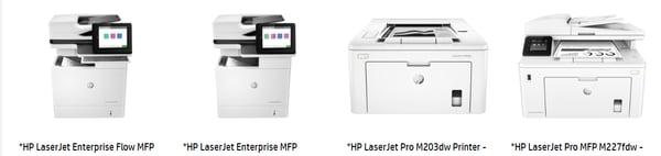 HP printers